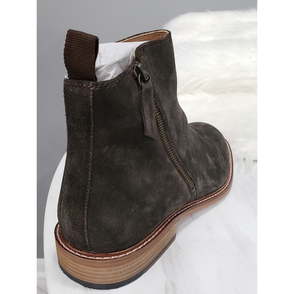 NEW‎ NO BOX Thomas & Vine Mens Suede Leather Ankle Boots - Brown Size 10 main image 4